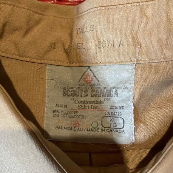 Scout Canada Tall women XL brown Shirts - Picture 3 of 3